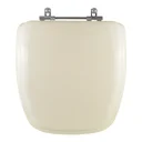Ver imagem 1 de Assento Sanitário Almofadado City Bege Claro para vaso Celite