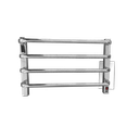 Ver imagem 1 de Toalheiro Térmico Pequeno Cromado para 1 Toalha 110v Esquerdo - Fio Oculto