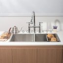 Ver imagem 6 de Cuba Dupla para Cozinha Gourmet Inox Tukano Pingoo.casa - Prata