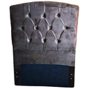 Ver imagem 1 de Cabeceira Solteiro para Cama Box Cristal 90cm Marrom Escuro