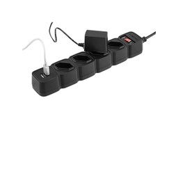 Protetor Eletronico Intelbras Epe204 4 Tomadas 2 Usb Preto - 3