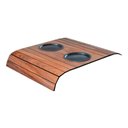 Ver imagem 3 de Kit Suporte Porta Copos + Controle Braço de Sofá Mdf