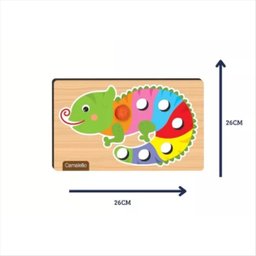 Jogo Educativo Montessori Pega Pompom - Nig - 5