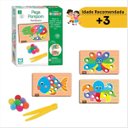 Ver imagem 4 de Jogo Educativo Montessori Pega Pompom - Nig