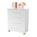 Ver imagem 1 de Cômoda Quarto Infantil Reforçada Suiça Basoto Brasil