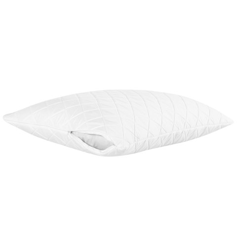 Capa Protetora para Travesseiro 50x70cm - Impermeável Zíper Fastlar Protetor Travesseiro 50cmx70cm