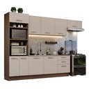 Ver imagem 3 de Armário de Cozinha Completa 330cm Rustic/crema Agata Madesa 01