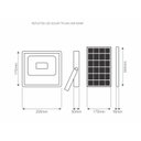 Ver imagem 4 de Refletor Led Solar Tr Sun 25w Preto Luz Branco Frio 6500K Taschibra