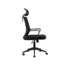 Ver imagem 4 de Mesa de Reunião 2m e 4 Cadeiras Escritório Ergonômicas F5 Cor:preto