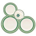 Ver imagem 3 de Prato Fundo de Cerâmica Donna Campestre 21,5cm 6un - Biona 135700