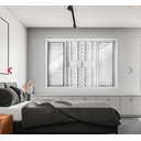 Ver imagem 3 de Janela de Correr Alumínio Branco 06f Veneziana C/grade Classic