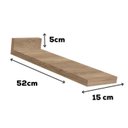 Ver imagem 2 de Tampo para Balcao 15 cm MDP E600 Nogal Kappesberg
