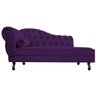 Recamier Diana 140cm Lado Direito Suede Roxo - 2