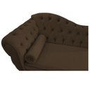 Ver imagem 4 de Recamier Diana 140cm Lado Direito Suede Marrom