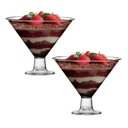 Ver imagem 1 de 2 Taças Acrilico Drinks Doces E Sobremesas Preço De Atacado