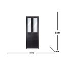 Ver imagem 3 de Porta Lambril Camarão Vidro Mini Boreal 210x70cm Fortsul Esquadrisul Abertura Direita