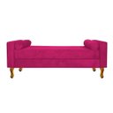 Ver imagem 2 de Recamier Félix King Size 1,95M Suede Pink - Doce Sonho Móveis