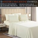 Ver imagem 2 de Jogo Cama Box Queen Solene 100%algodao Extra Macio Premium:vinho