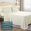 Ver imagem 5 de Jogo Cama Box Queen Solene 100%algodao Extra Macio Premium:vinho