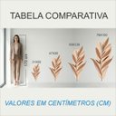 Ver imagem 2 de Adesivo Floral Boho Marrom Estilo Nórdico 79x150 Minimalista Mod.03