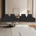 Ver imagem 2 de Kit 2 Sofás 2 Lugares Decoração Lazer Sala Ibiza 160cm Bouclé - Adj Decor