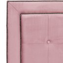 Ver imagem 4 de Cabeceira Estofada para Cama Box Casal 140cm Ravena Veludo - Sofa Store:veludo Rosa Claro