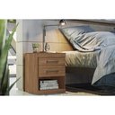 Ver imagem 4 de Mesa Cabeceira Plus c/ 2 Gavetas Branco - Santos Andirá