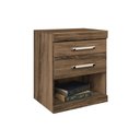 Ver imagem 5 de Mesa Cabeceira Plus c/ 2 Gavetas Branco - Santos Andirá