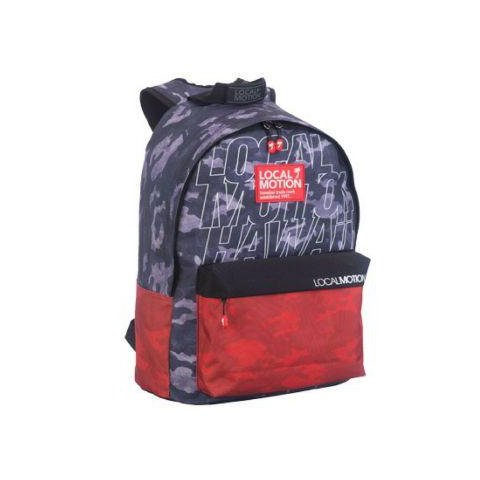 Mochila Escolar Básica LOCAL MOTION Produto Original de alta qualidade LMM1700400