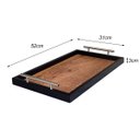 Ver imagem 6 de Bandeja Café Alças Bebidas Xícaras Bar Aparador Portátil Ambiente Escritório Recepção:bandeja Café X