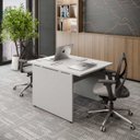 Ver imagem 1 de Plataforma de Trabalho Pé Painel Cinza 90cm X 120cm F5