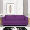 Ver imagem 2 de Sofá 2 Lugares Lisboa Suede - Doce Sonho Móveis Sofá 2 Lugares Sofás Roxo