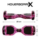 Ver imagem 3 de Hoverboardx 6.5 Polegadas 70 Kg 15 Km/h Bluetooth Led
