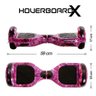 Hoverboardx 6.5 Polegadas 70 Kg 15 Km/h Bluetooth Led - 3