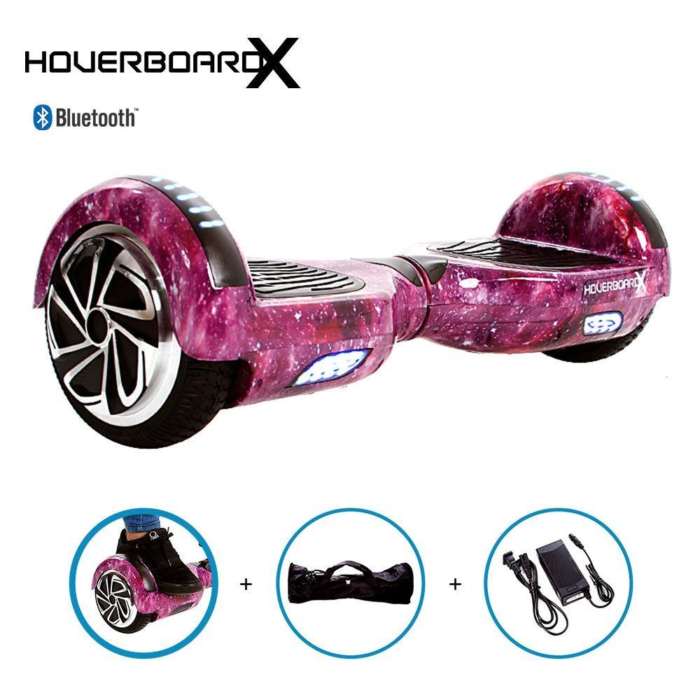 Hoverboardx 6.5 Polegadas 70 Kg 15 Km/h Bluetooth Led