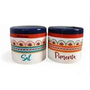 Ver imagem 1 de Tupperware Kit Saleiro e Pimenteiro de Mesa Harmonia Tupperware Kit Saleiro e Pimenteiro de Mesa Har