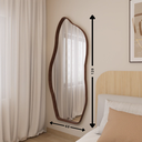 Ver imagem 4 de Espelho Palawan - Linha Couro - - Café - sem LED - 140x70