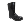 Bota Pvc C/Forro Preta Mod204 Cartom - 2