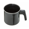 Caneca Esmaltada 750ml Preta Indução Cooktop Elétrico á Gás - 2