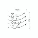 Ver imagem 2 de Adesivo de Parede Decorativo Frase Desenho Viagens