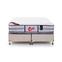 Ver imagem 3 de Cama Box + Colchão Castor Queen Vitagel Classic Double Face Pocket 158x198x63cm