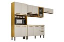 Ver imagem 1 de Cozinha Modular Ávila 4 Peças Cinamono/Off White