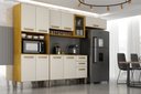 Ver imagem 3 de Cozinha Modular Ávila 4 Peças Cinamono/Off White