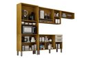 Ver imagem 2 de Cozinha Modular Ávila 4 Peças Cinamono/Off White