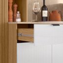 Ver imagem 6 de Armário de Cozinha Compacta Pulse Freijó/artico/cp-riscatto Freijó 8 Portas e 1 Gaveta - Kits Paraná