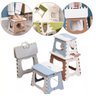 Banqueta Dobrável Infantil Multifuncional Cores Sortidas - 4