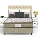 Ver imagem 1 de Conjunto Box Casal Mola Ensacada Prodormir Outback New Marrom