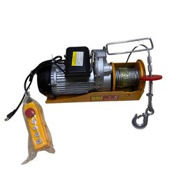 Talha Guincho Elétrica Pa1000 - 500 a 1000kgs com Troller Elétrico - 220v, 6/12 Metros Cabo de Aç - 5