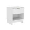 Mesa Cabeceira Infantil 1145 C/ 1 Gaveta Branco - Carraro - 1