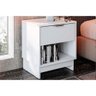 Mesa Cabeceira Infantil 1145 C/ 1 Gaveta Branco - Carraro - 5